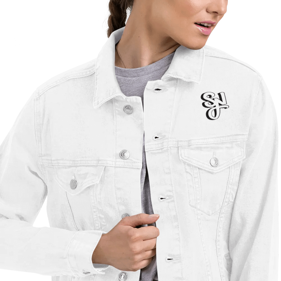 Syn Logo Denim Jacket (3 Colors) product image (8)