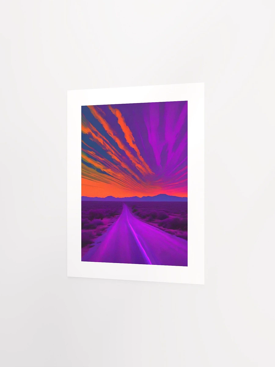 Black Light Sunset - Print product image (2)