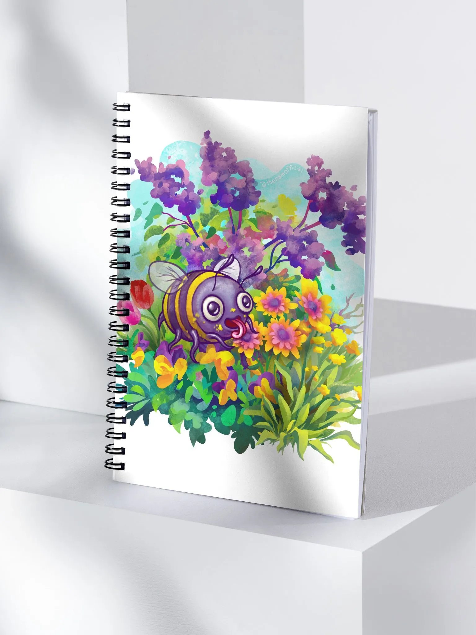 Gettin' Pollenated Spiral Notebook product image (1)
