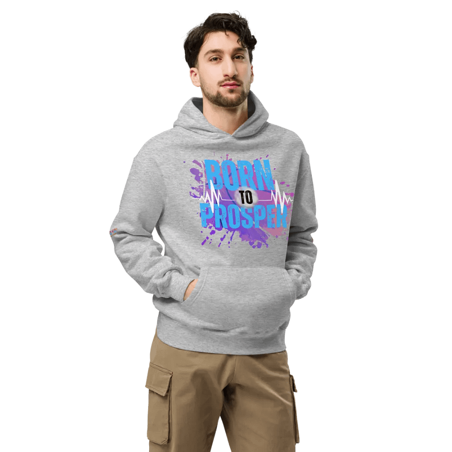 Born to Prosper Unisex Oversized Hoodie product image (37)