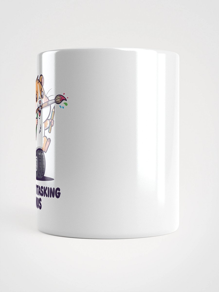 Hyper Hamster White Glossy Mug product image (6)