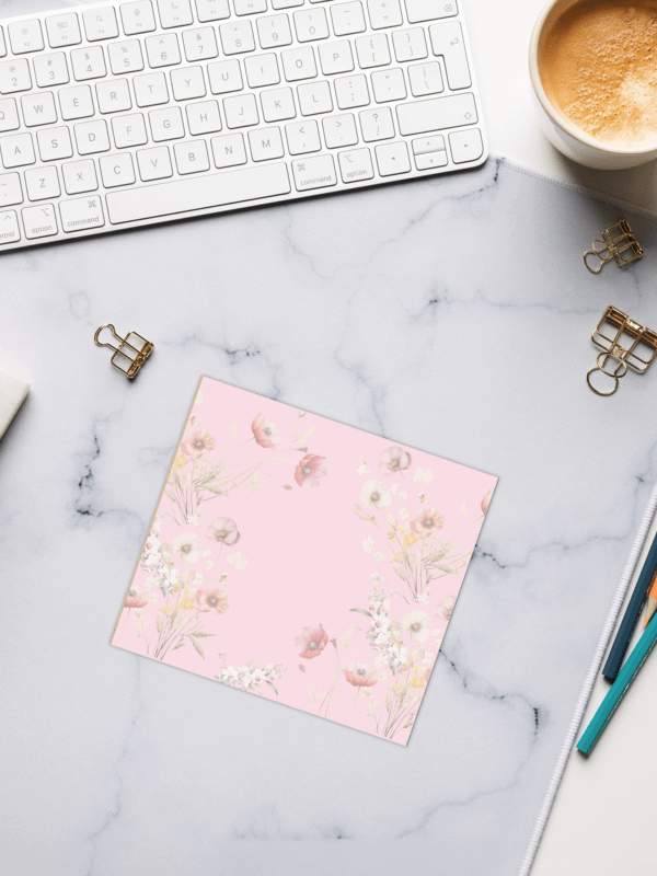 Pink Floral Pad product image (2)