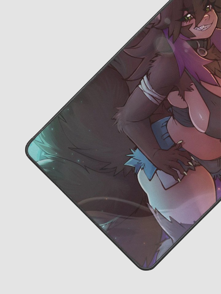 Werefox egg desk mat 12