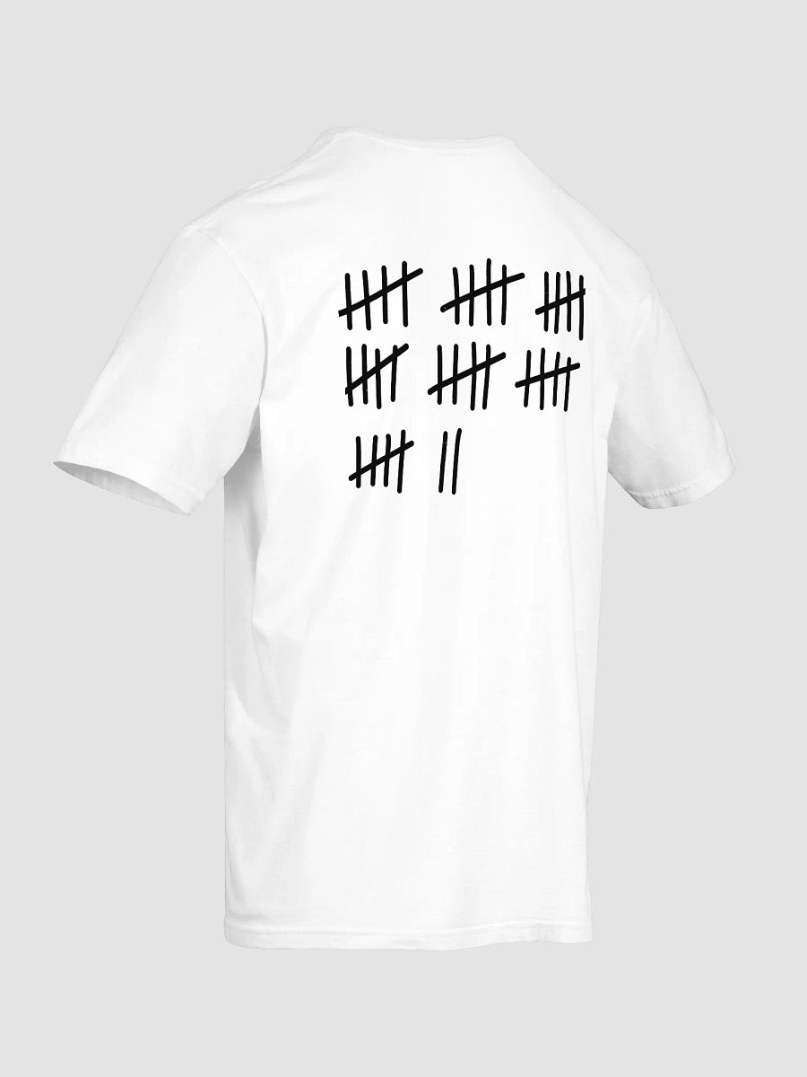 Tally Marks tee (black writing) product image (20)