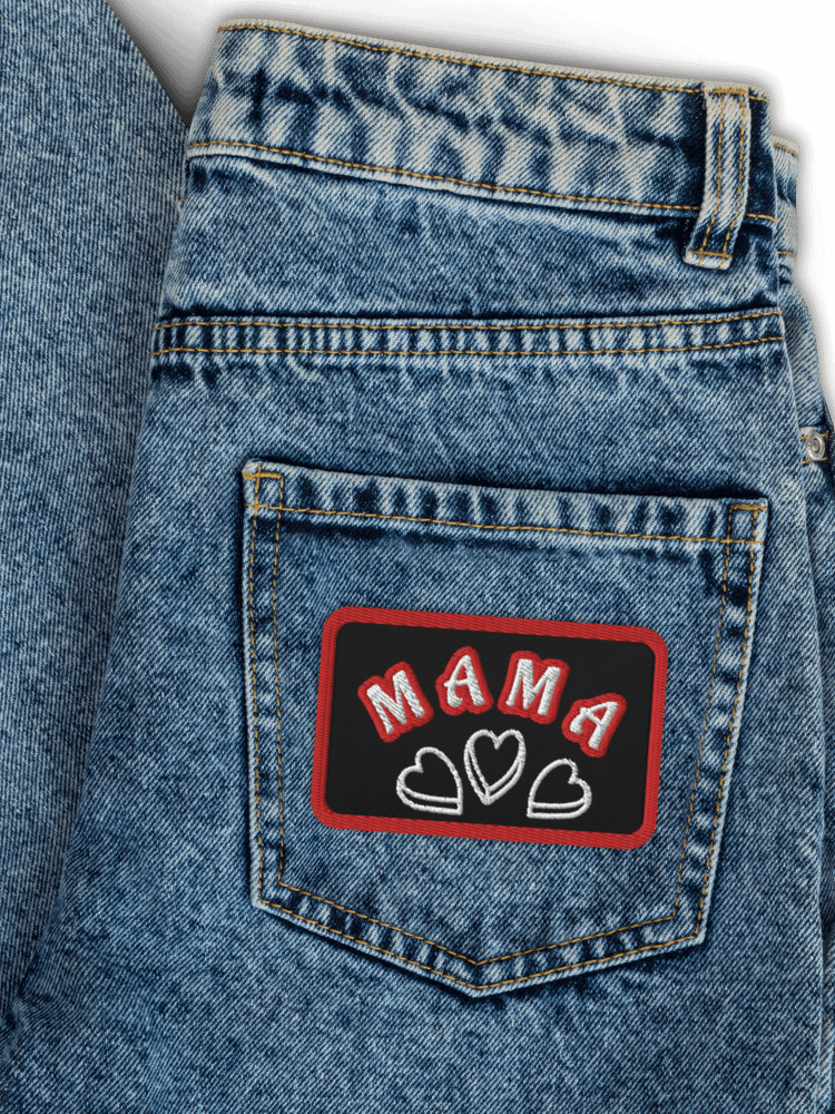 Mama's Love Embroidery Patch product image (10)