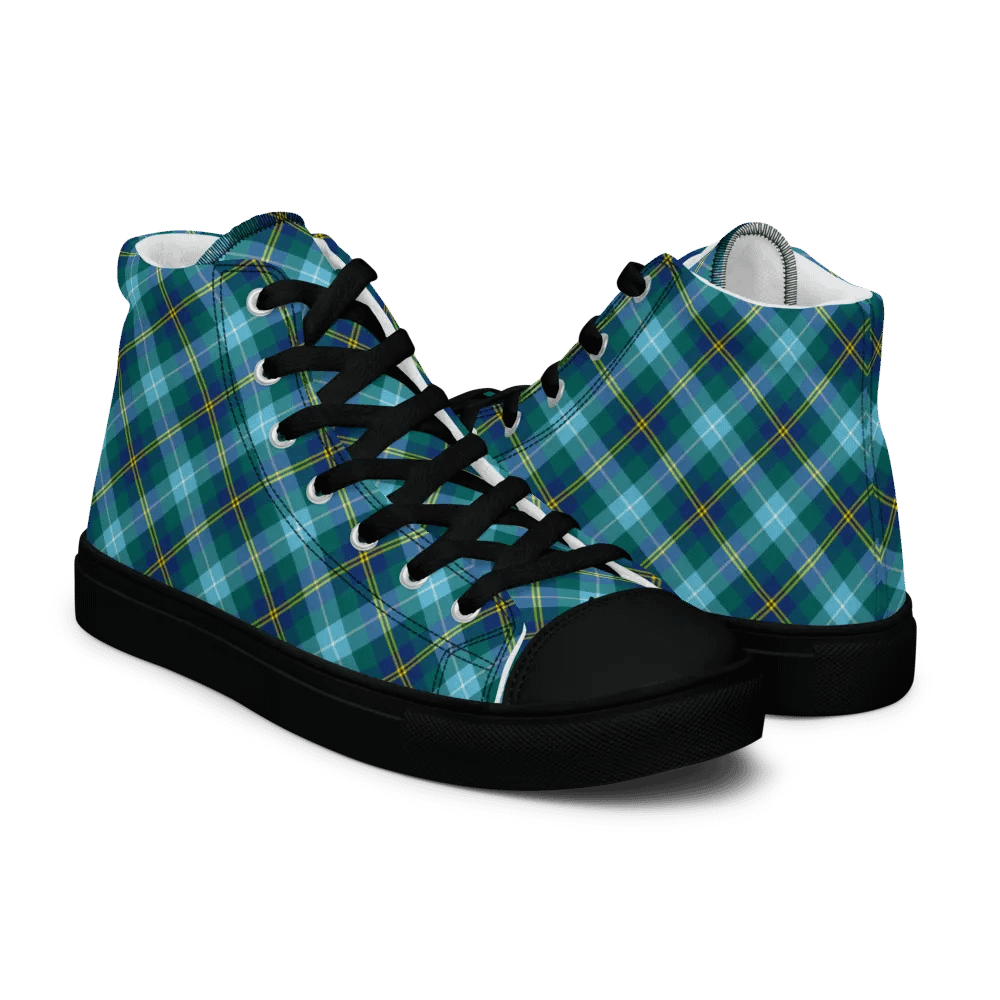 Porteous Tartan Men's High Top Shoes product image (7)