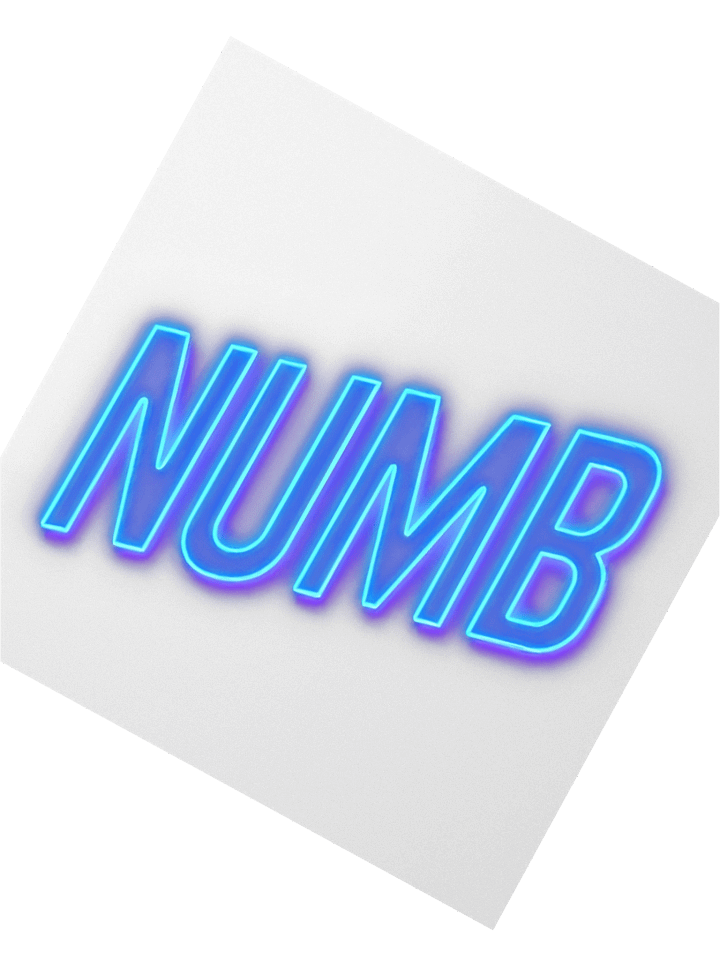 Bleed Neon (Numb) Stickers product image (7)