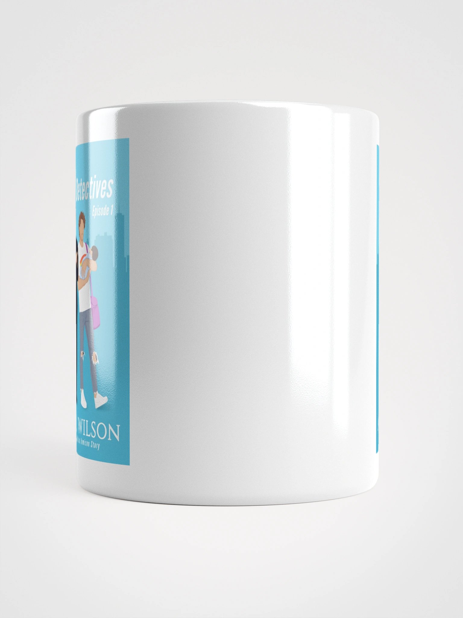 White Ceramic Mug - Daddy Detectives Episode 1 product image (14)