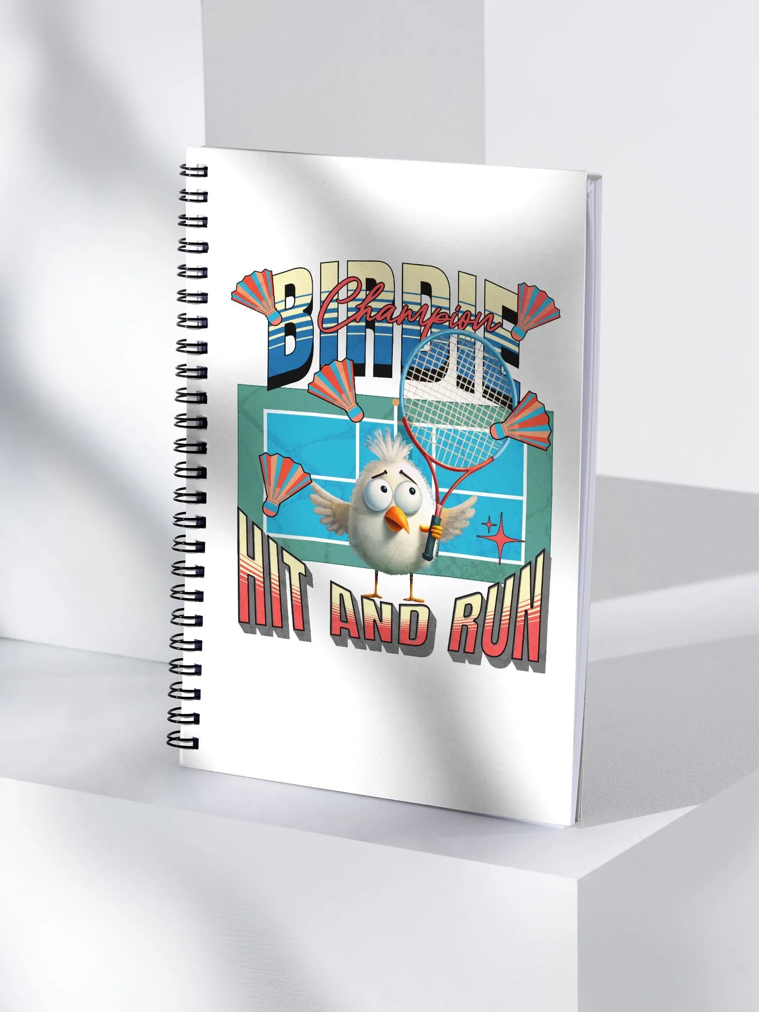 Birdie Champion Hit And Run Spiral Notebook product image (3)