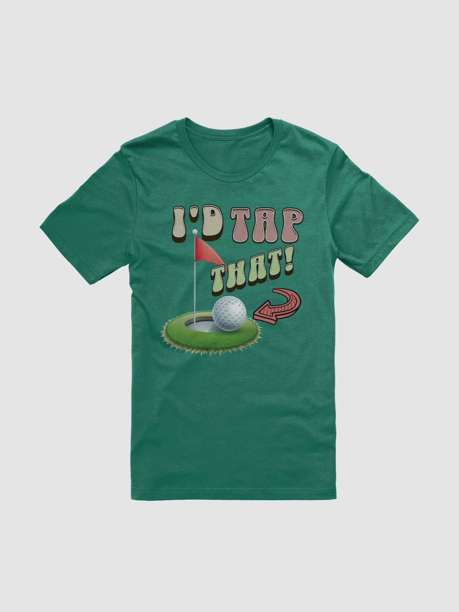 Id Tap That! Golf T-Shirt product image (1)