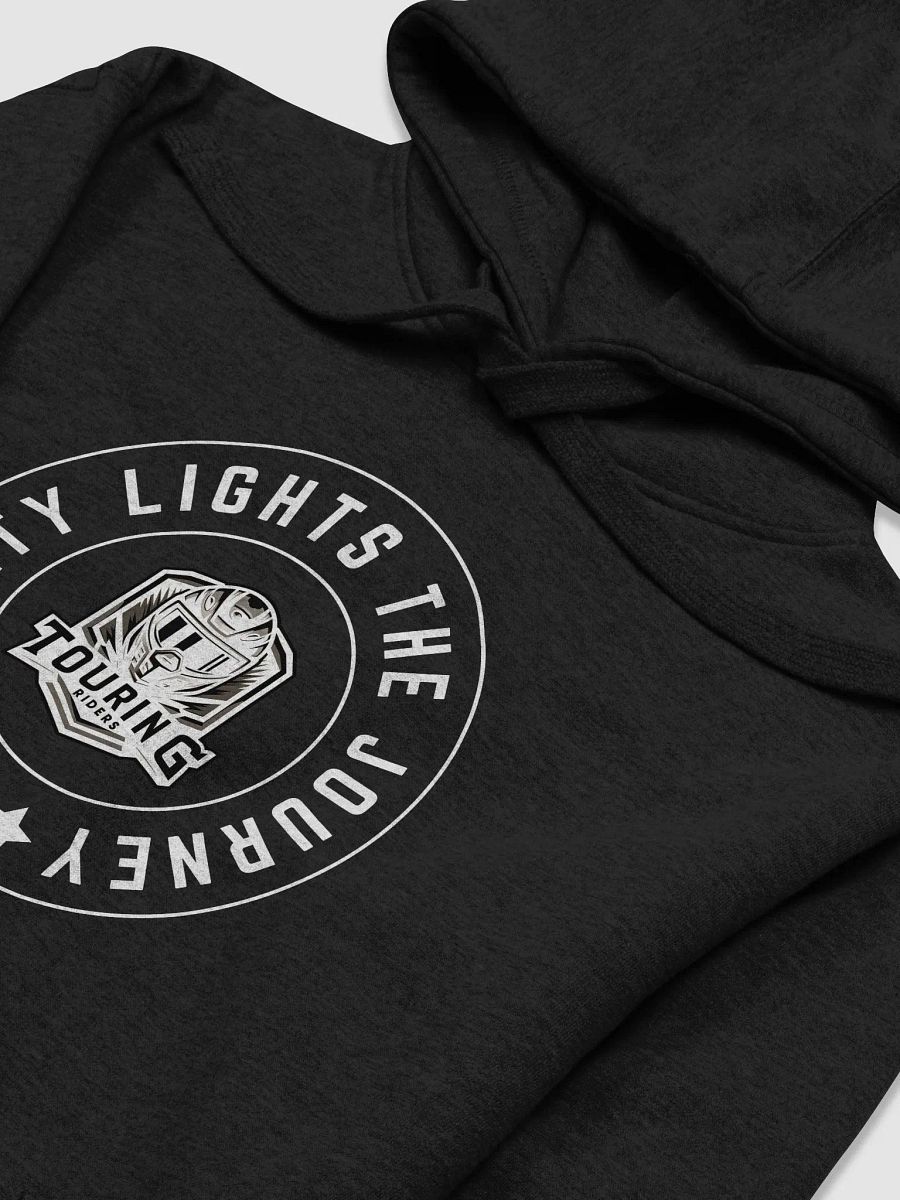 Touring Riders Helmet Logo Hoodie | Clarity lights the journey product image (29)