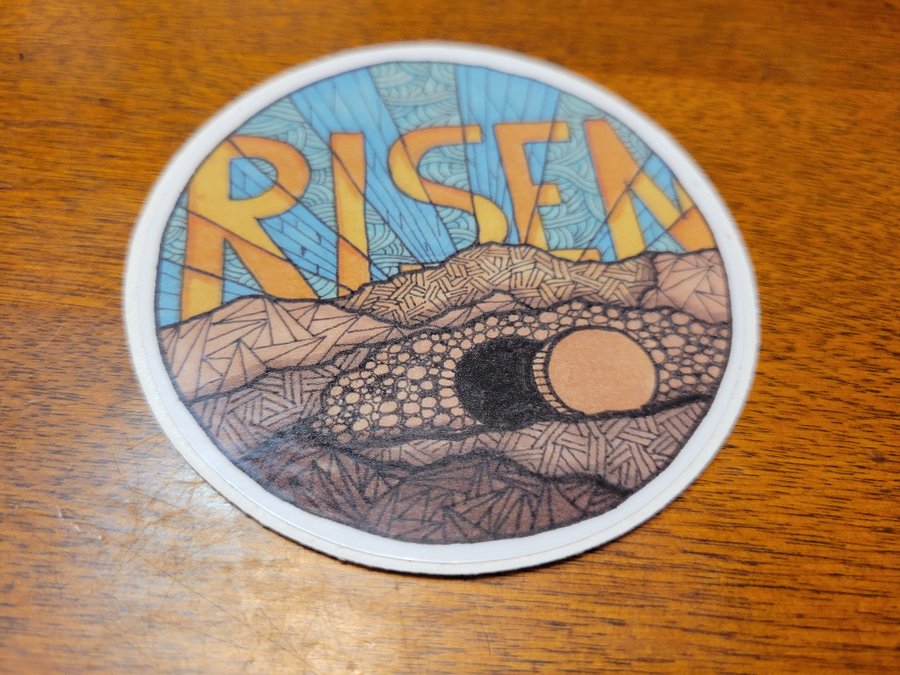 "Risen" Sticker product image (1)