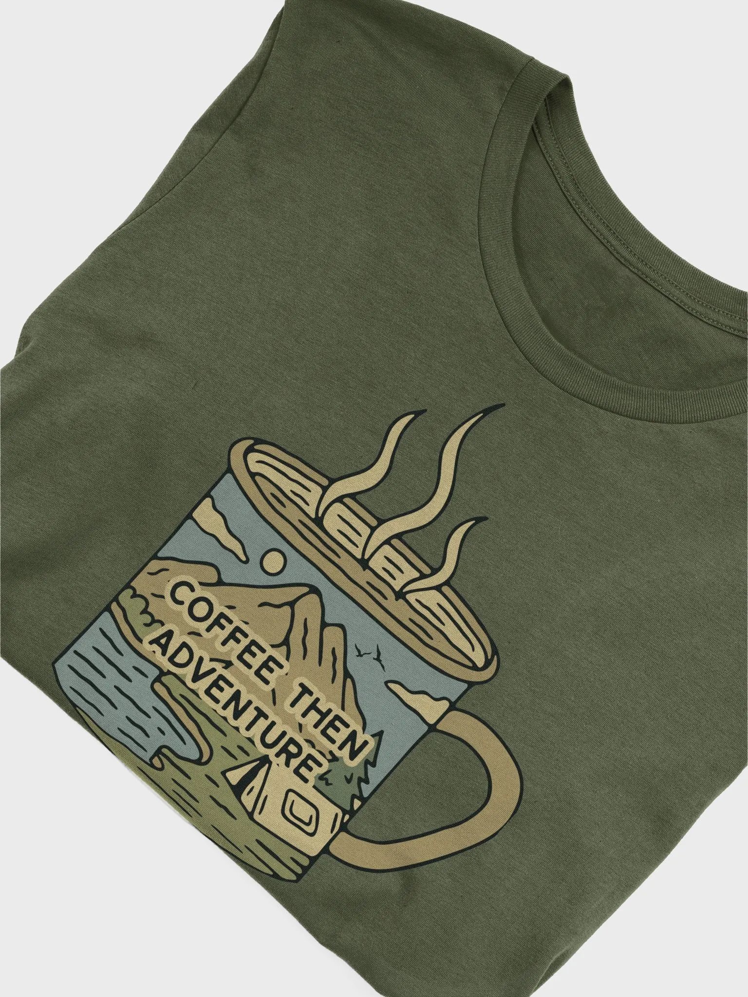 Coffee Then Adventure Unisex Tee product image (25)