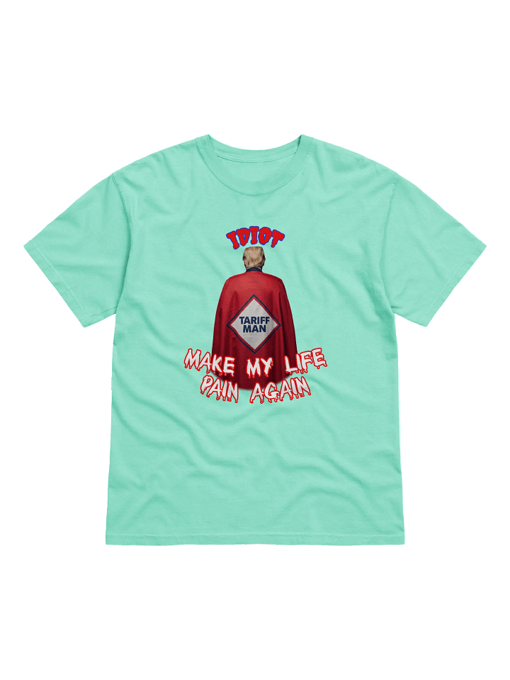 Funny T-Shirt Design (Idiot Tariff Man) product image (2)