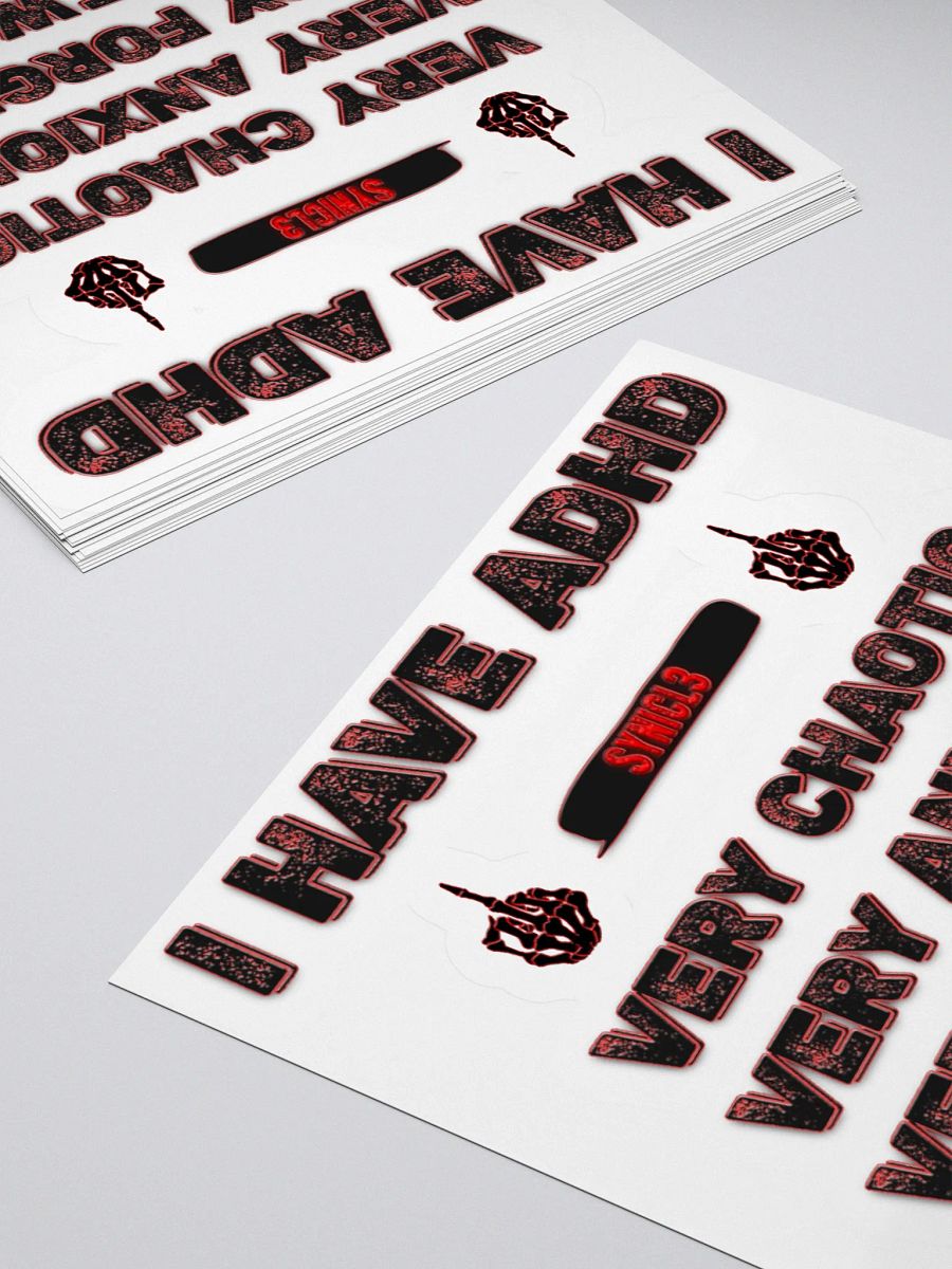 ADHD Very - Sticker product image (10)