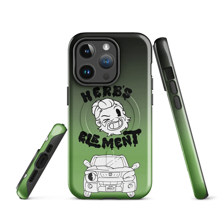Wink & Ride MagSafe® Tough Case for iPhone® - Green product image (2)