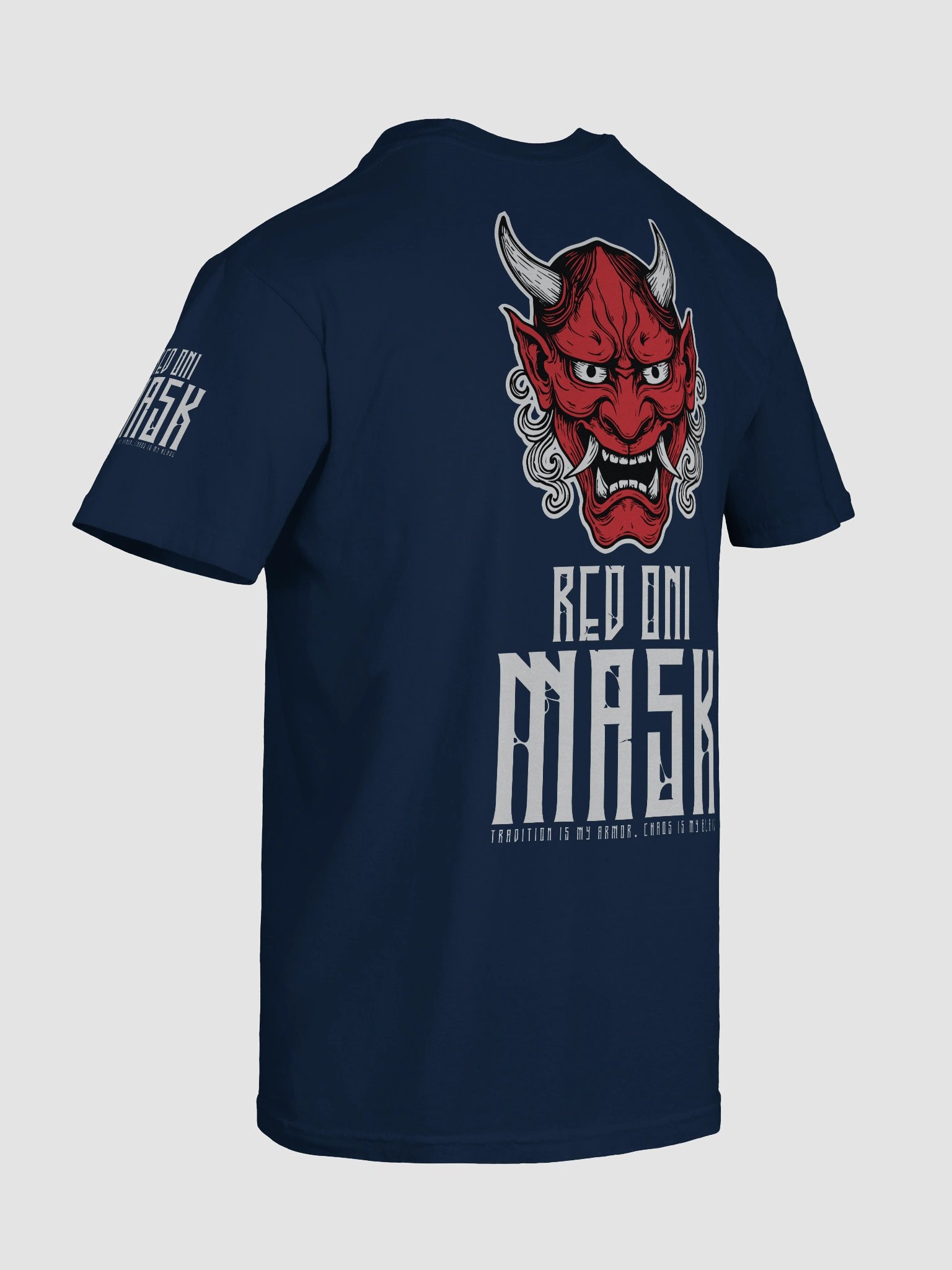 Red Oni Mask – Warrior of Shadows and Steel product image (140)