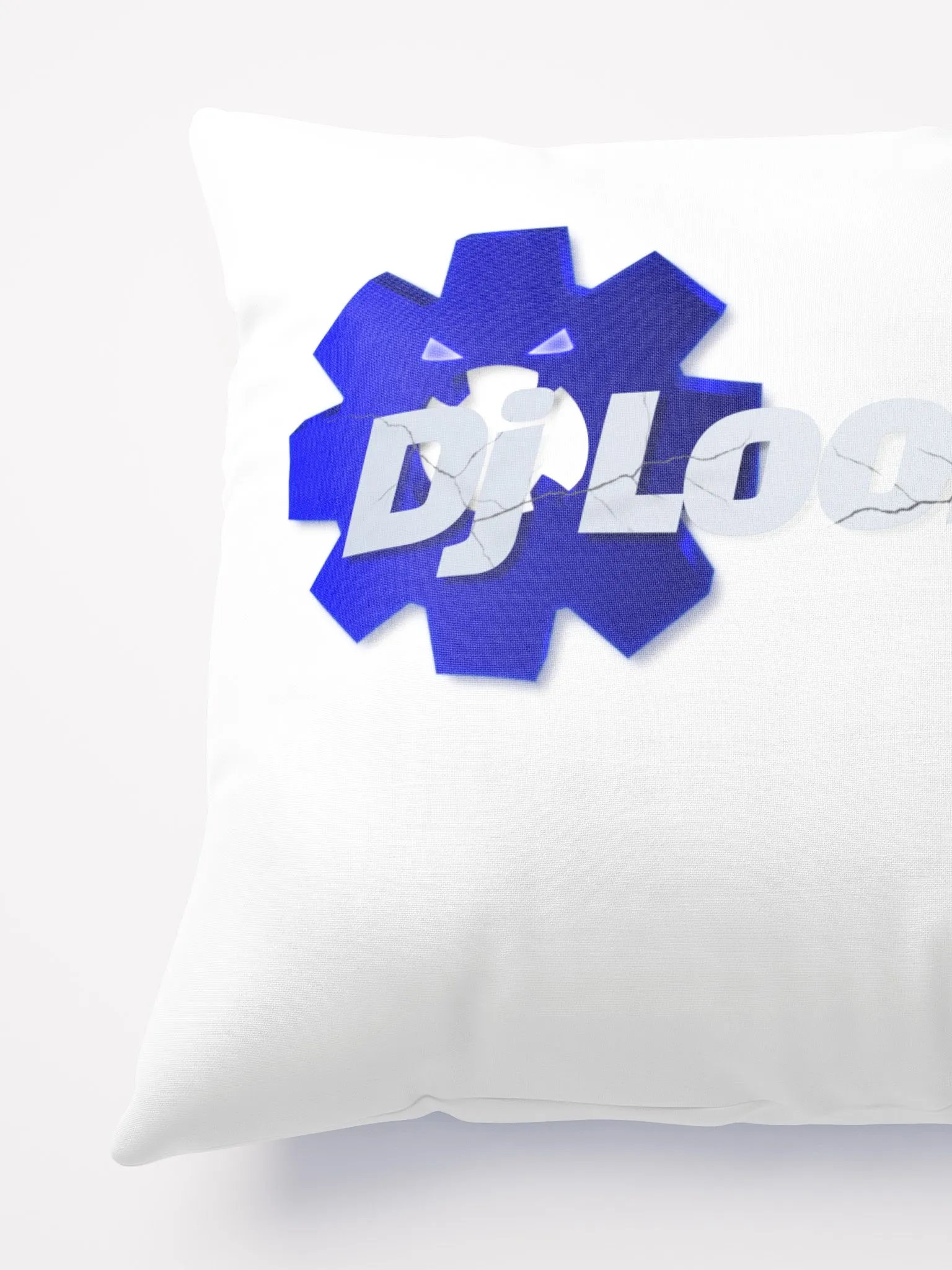 DJ Loomy Logo 3D Graphic Pillow product image (3)