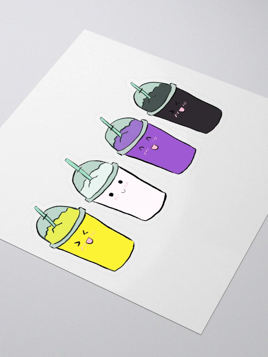 Slushie Buddies: Non-Binary Flag Sticker product image (8)