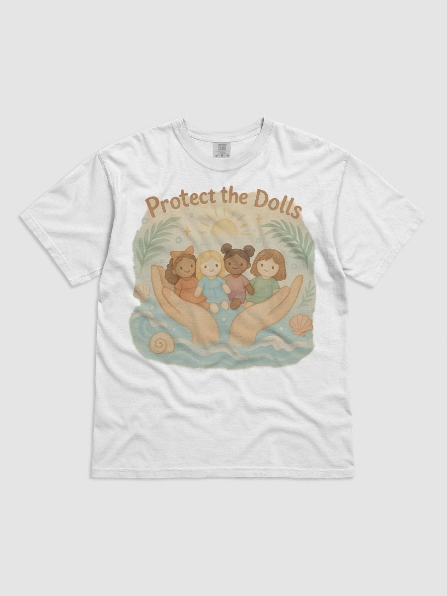 Protect the Dolls Shirt – Calm Ocean-Inspired Summer Tee for Gentle Souls product image (1)