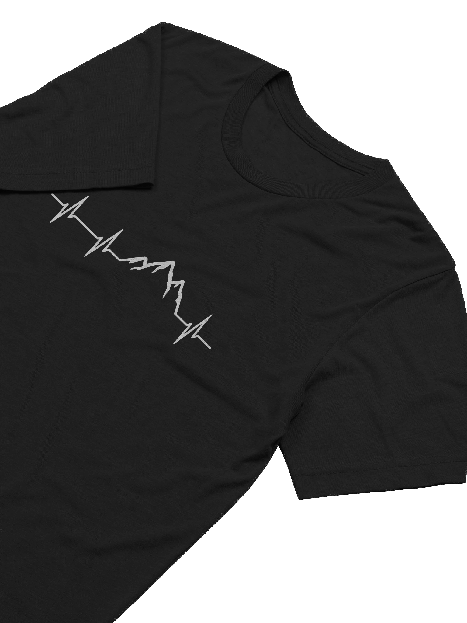 Mountain Heart Beat EKG T-Shirt product image (6)