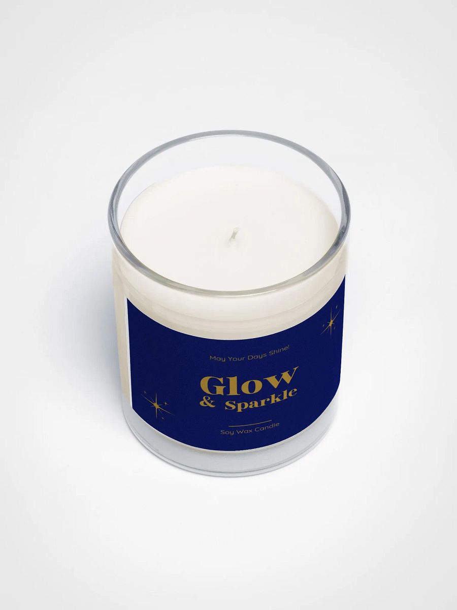 Glow & Sparkle Soy Wax Candle product image (3)