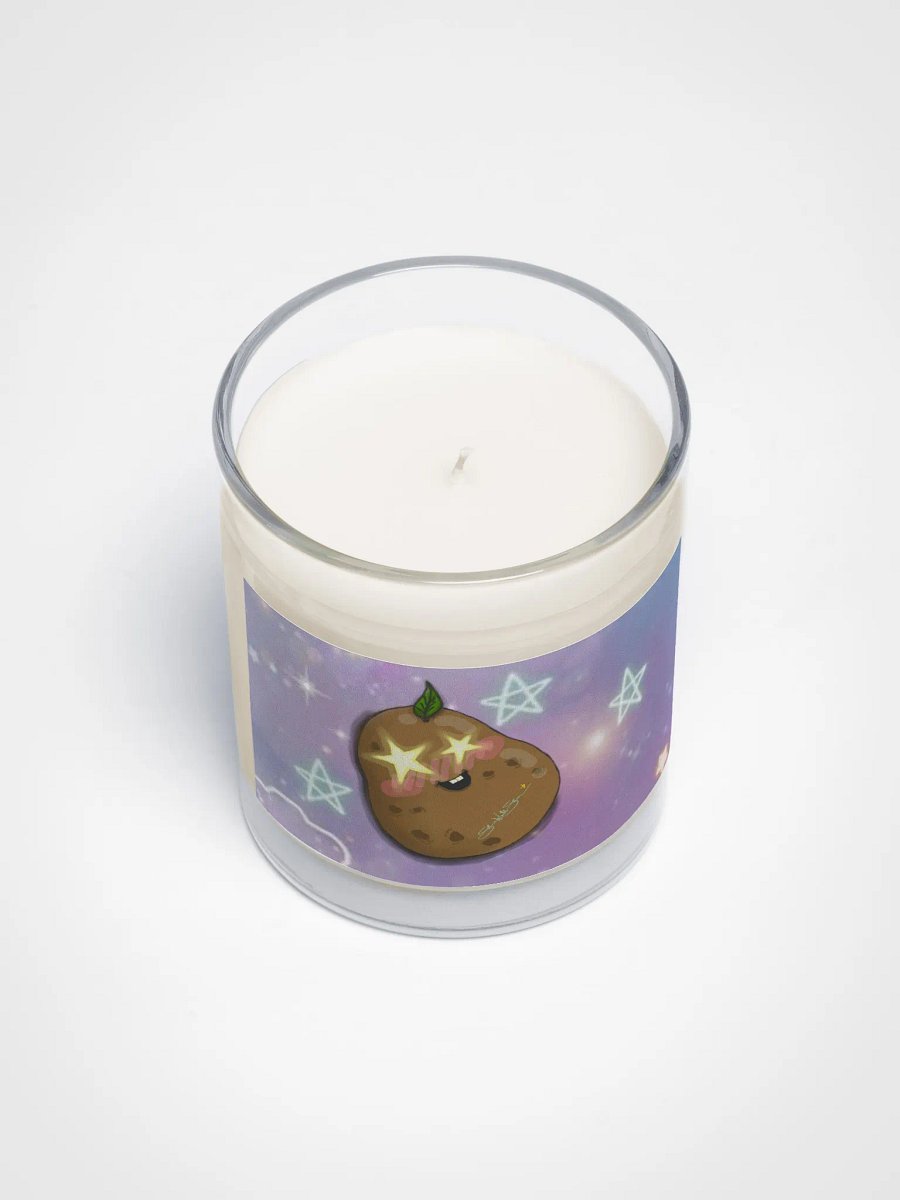 StarTato Soy Wax Candle In A Clear Glass Jar product image (3)
