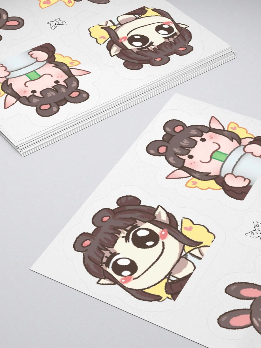 Cheesecake Emote Stickies - Silly Pack product image (10)