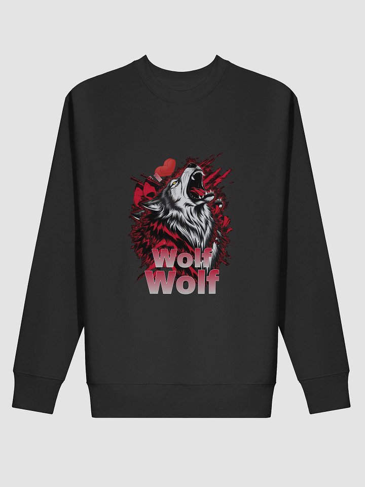 Howling Wolf Love Sweatshirt product image (2)