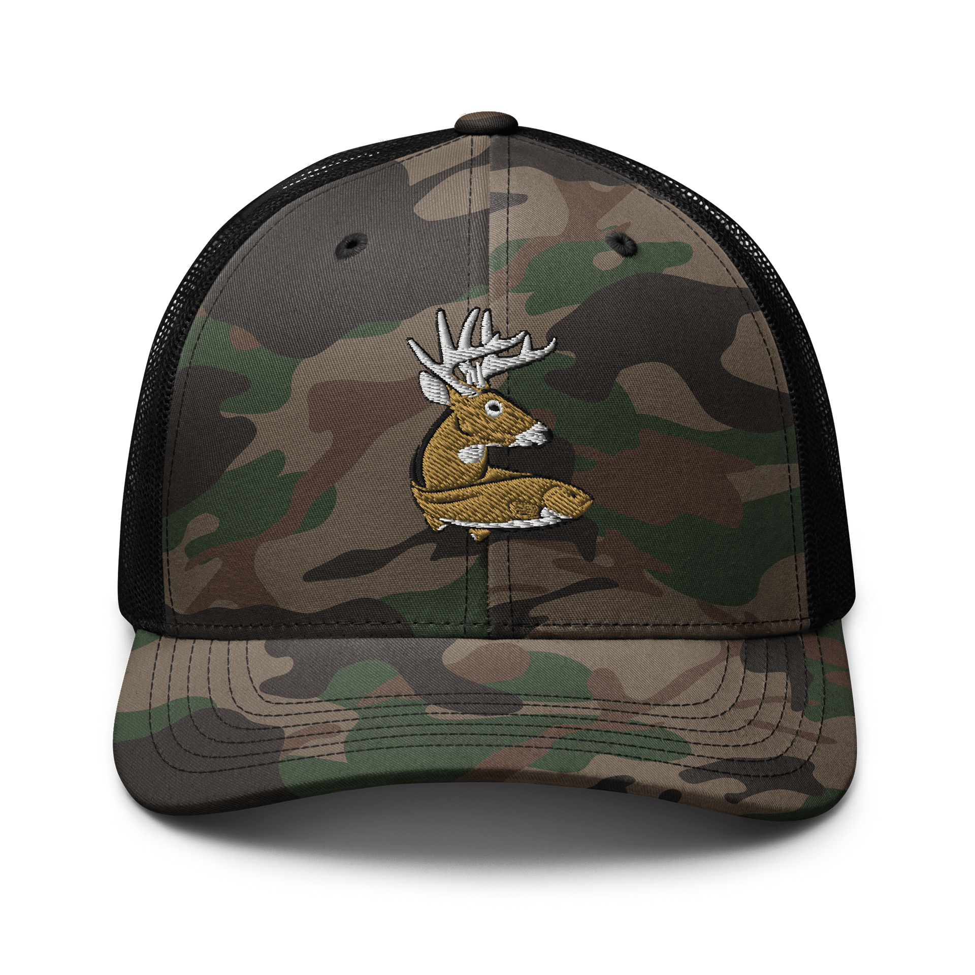 IOT Camo & Black Snapback product image (1)