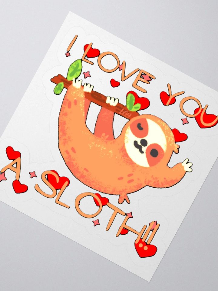 I LOVE YOU A SLOTH product image (6)