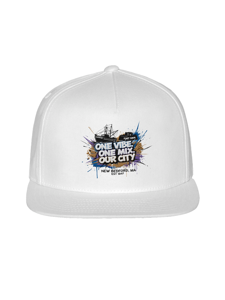 One City Snapback White product image (1)