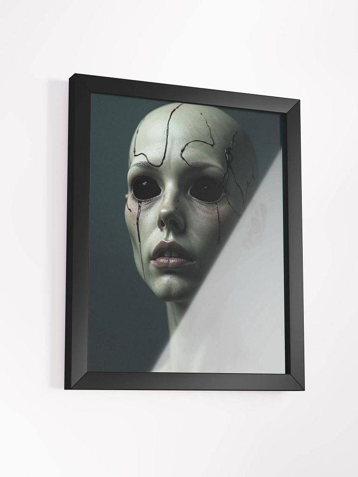 Black-Eyed Gaze Framed Print product image (1)