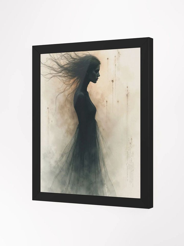 Watercolor Silhouette Framed Print product image (8)