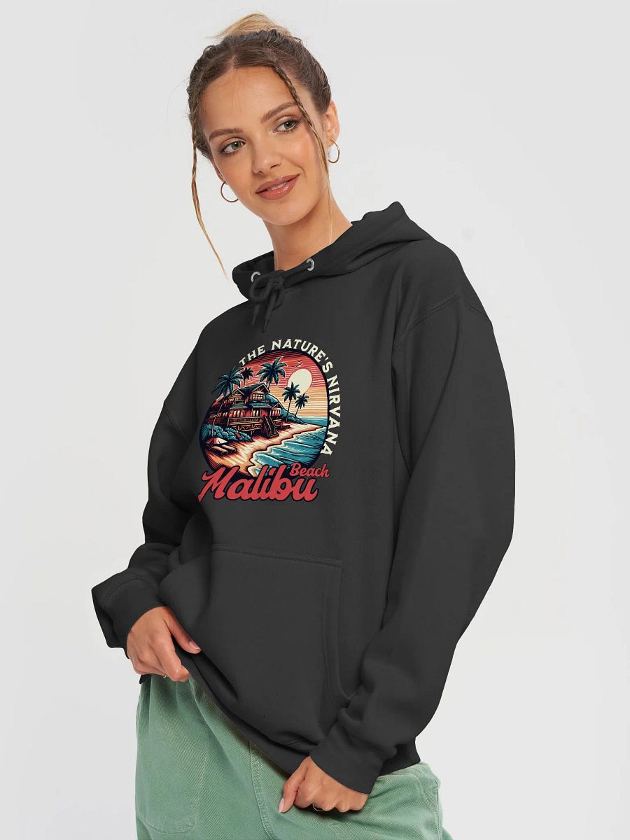 Malibu Beach Vacation Lover Retro hoodie product image (3)