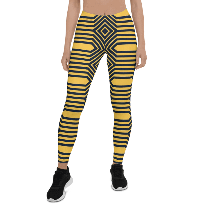 Geometric Harmony All-Over Leggings product image (1)