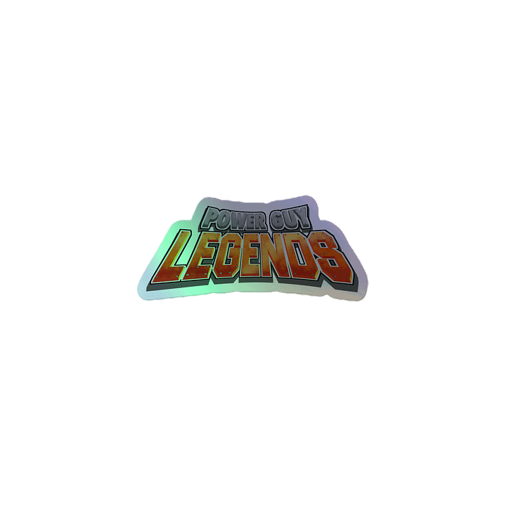 Power Guy Legends Holographic Sticker product image (1)