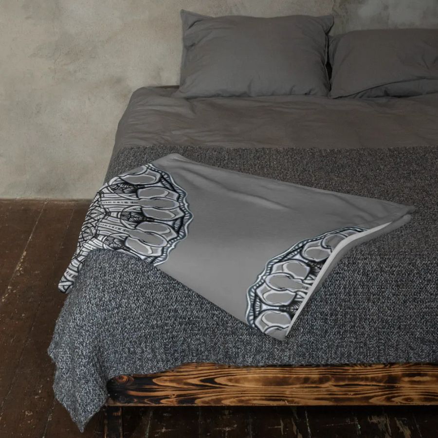 Ornate Floral Delight Throw Blanket product image (11)