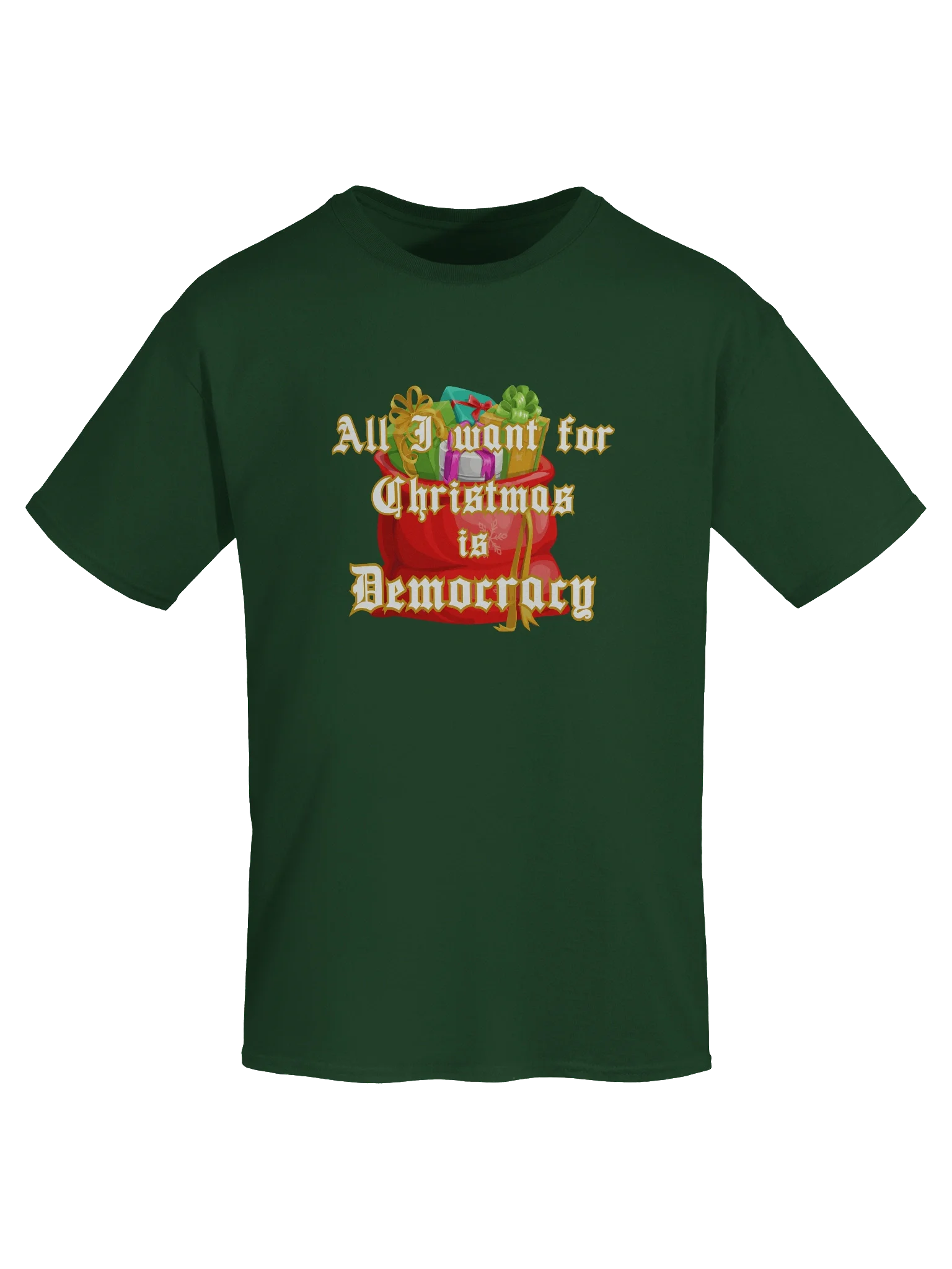 Democracy For Christmas T-Shirt product image (3)
