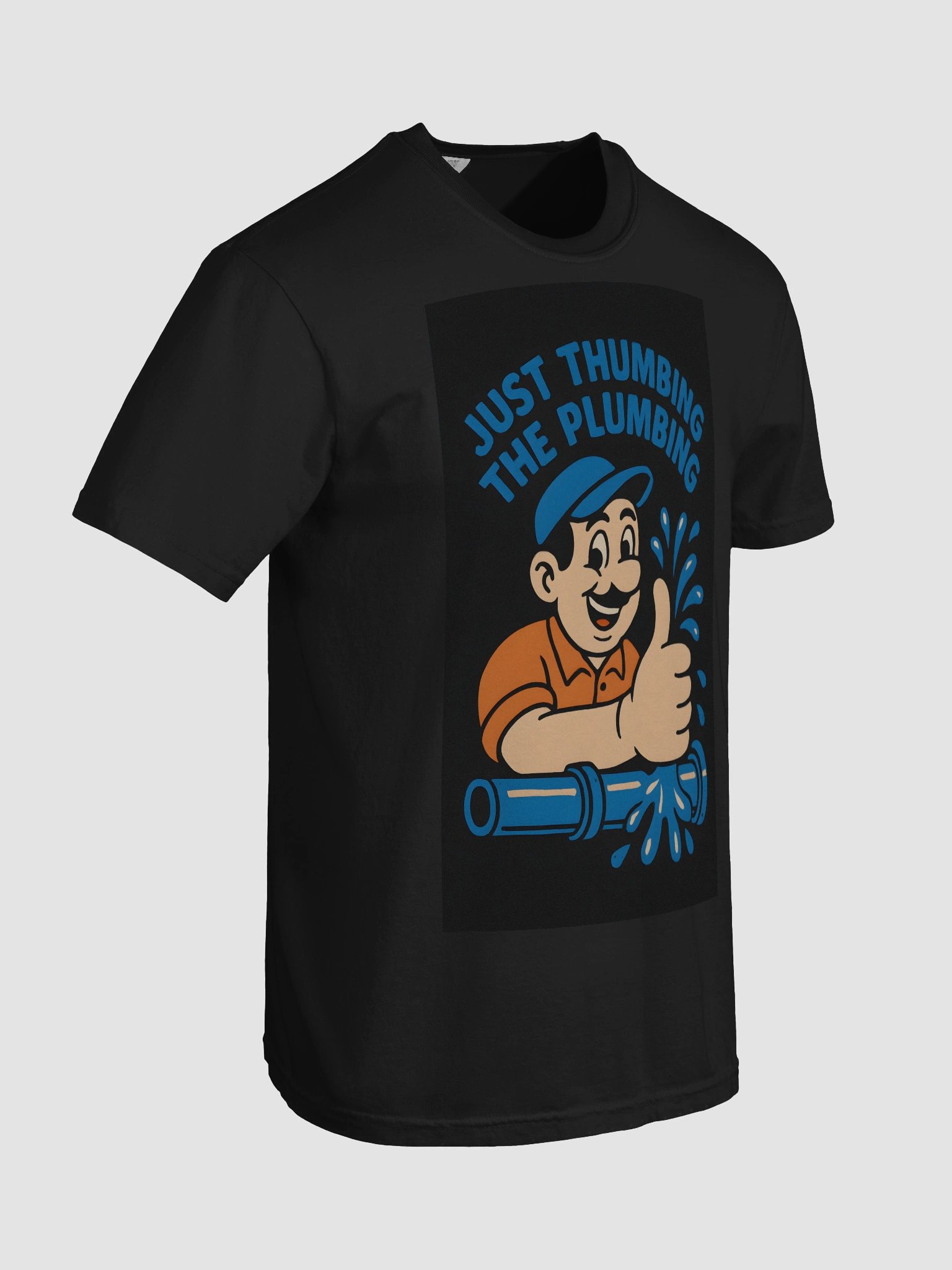 Just Thumbing the Plumbing – Old School Mustache Edition product image (8)