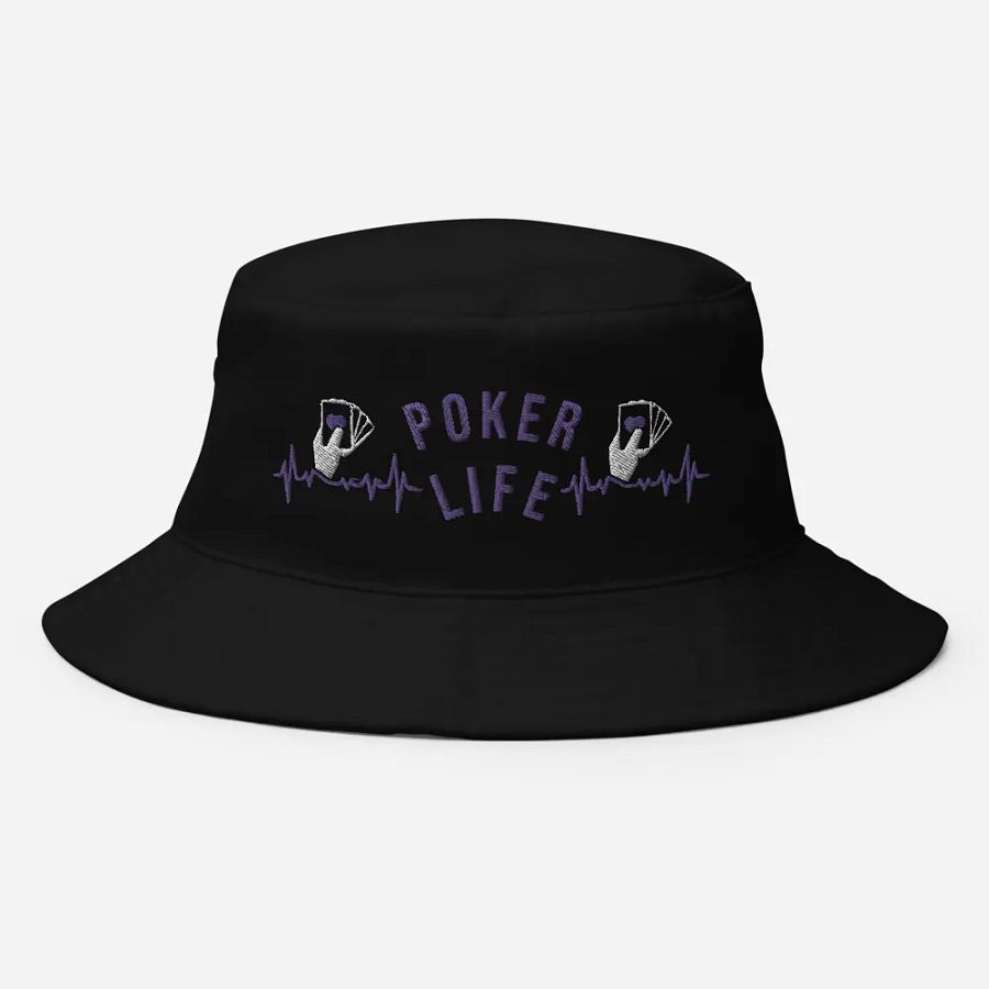 Poker Life Heartbeat Bucket Hat product image (10)