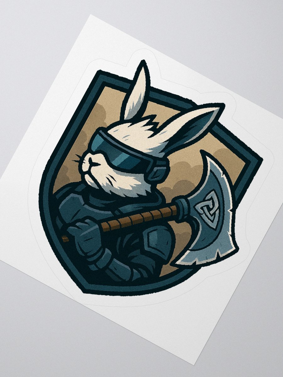 the tactical viking rabbit sticker product image (2)