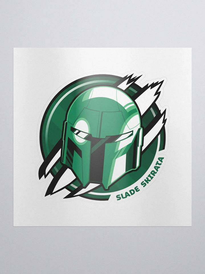 Green Name Sticker product image (1)