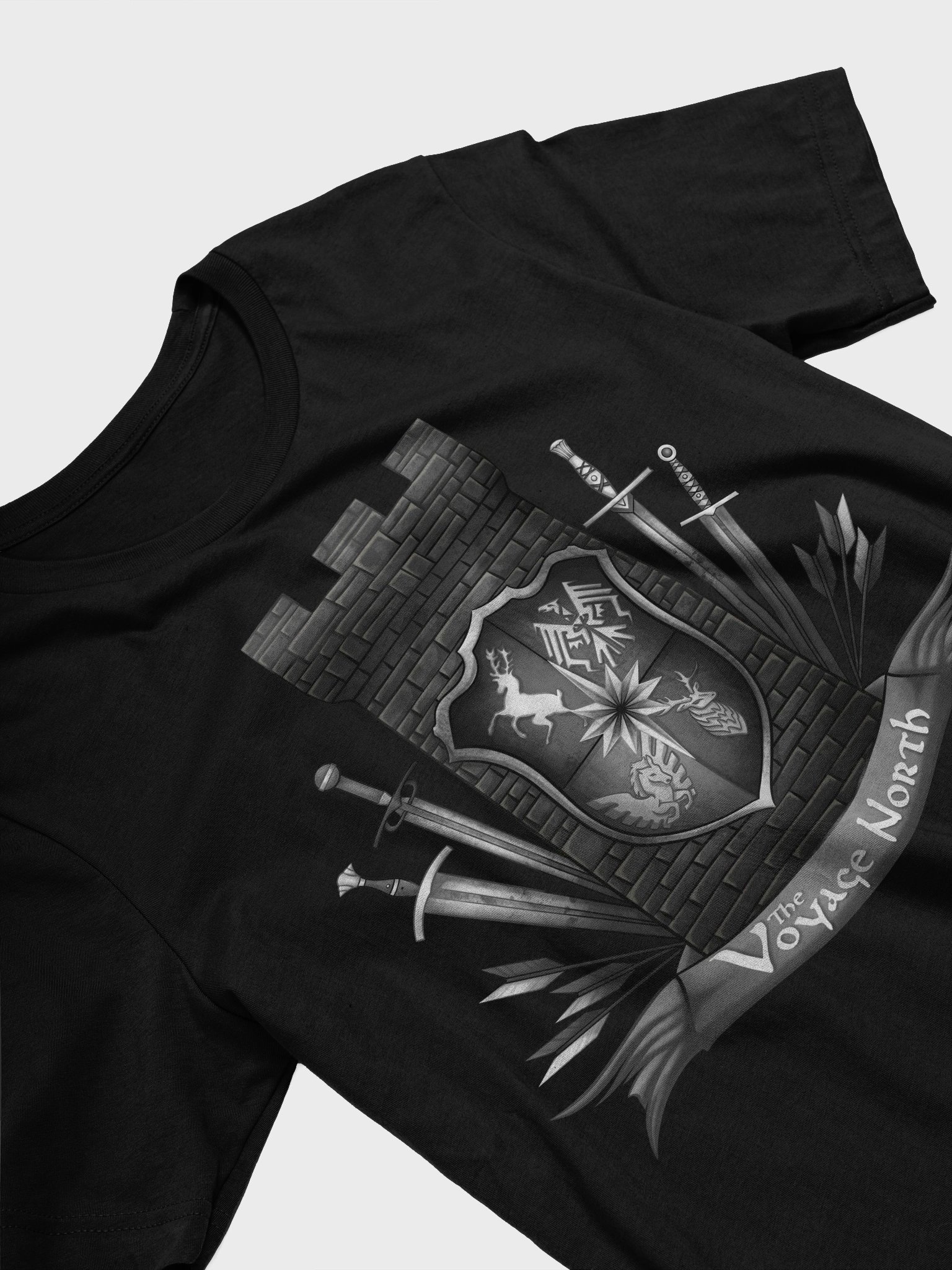 Black Shirt | Grey Scale Logo | 2025 Exclusive product image (3)
