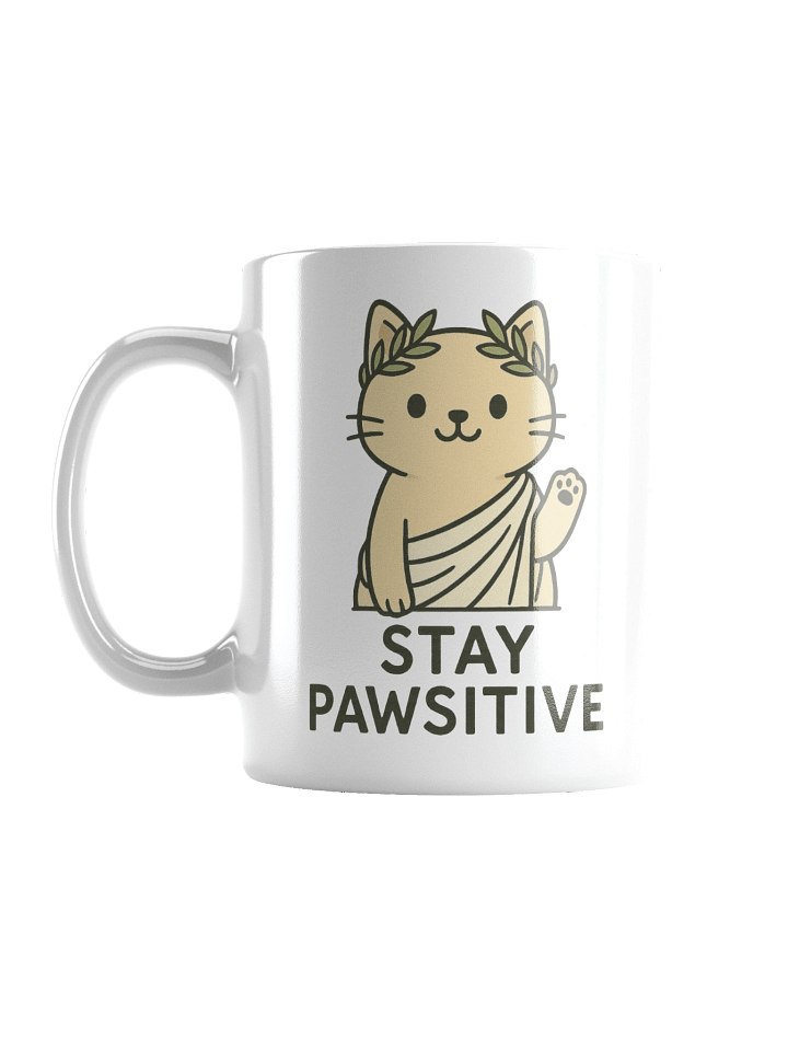 STAY PAWSITIVE MUG product image (1)