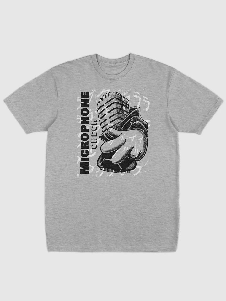 Abstract Japanese-Style Design with Vintage Microphone Black and White product image (3)
