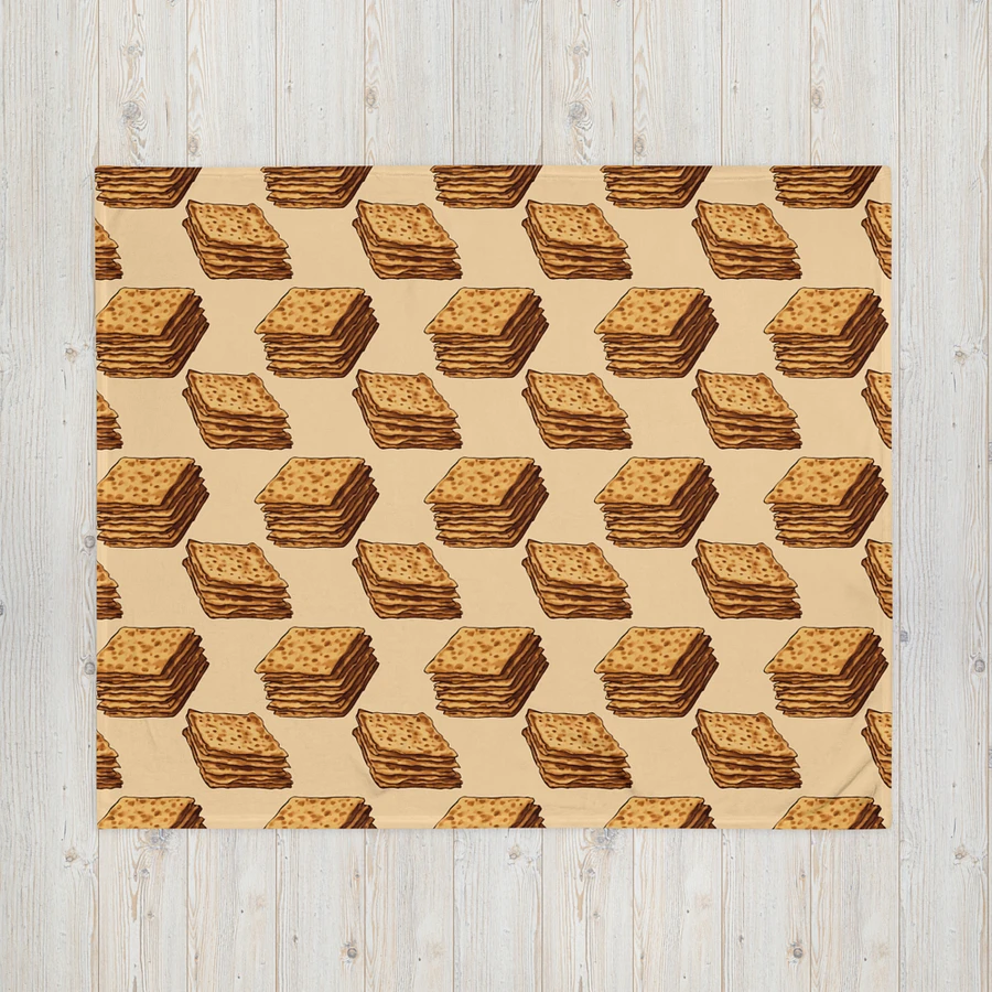 Passover Blanket with Matzah Pattern product image (5)