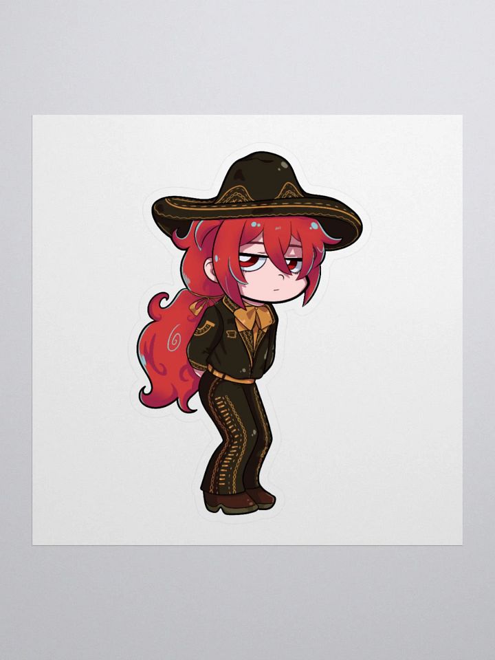 Charro Diluc Sticker (Genshin Impact) product image (1)