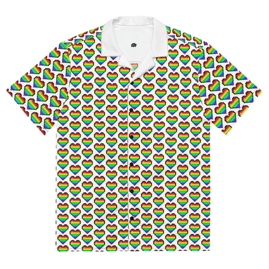 Hawaiian Shirt - Hearts product image (2)