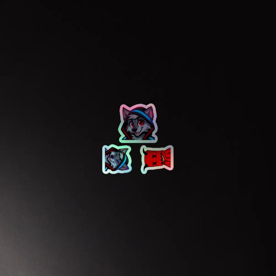 MarkAFCB Stream Holographic Sticker Set product image (2)
